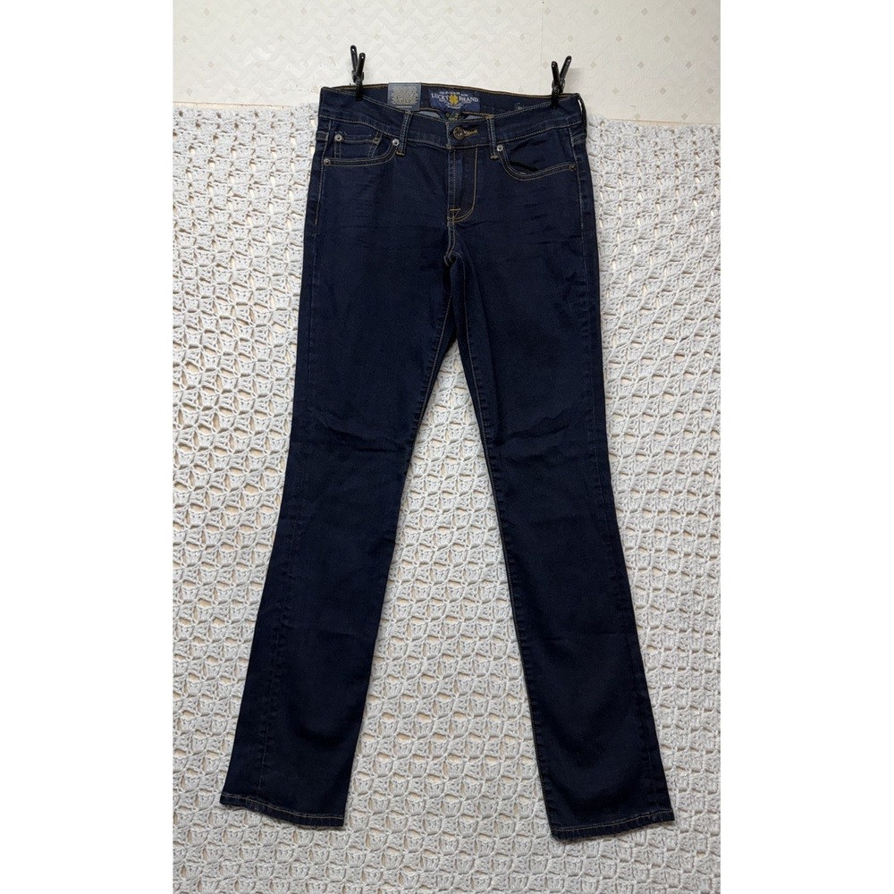 Lucky Brand Jeans Womens Size 0/25 Blue Denim Sweet'n Straight Leg‎ W28  L31 NWT